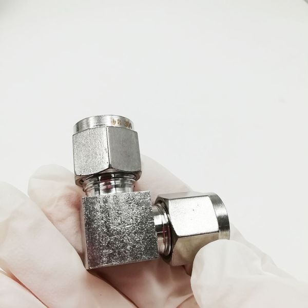 Быстрые штуцеров пневматической трубки нержавеющей стали 1/8 дюймов пневматические соединяют штуцеры