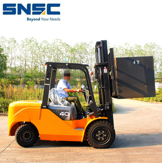 500mm Load Center Isuzu Engine Fd40 diesel engine forklift with Warning Light Configuration