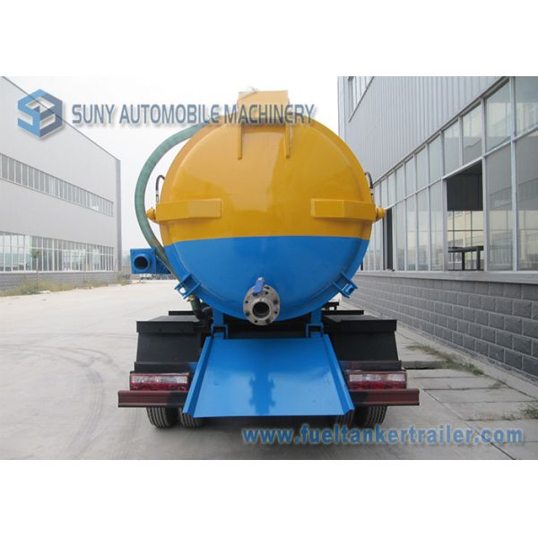 JAC RHD LHD 6000L  Sewage Vacuum Truck With Pump 6000 L Water Tank Volume