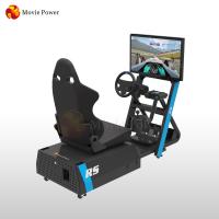 Équipement hydraulique 0.5KW de conducteur de voiture de simulateur de course de VR de petit jeu à la maison