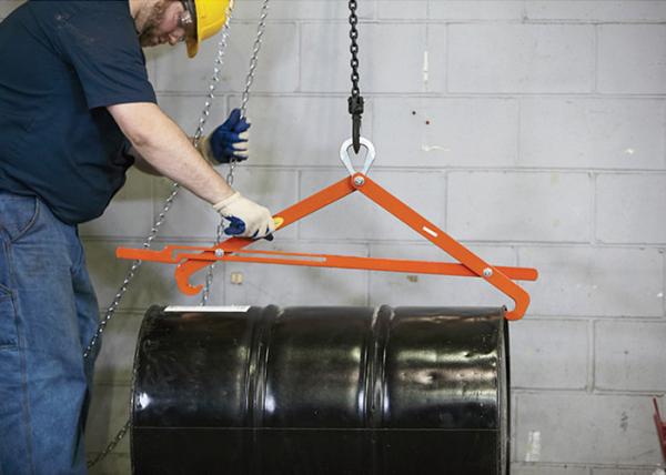 DM500 Drum Lifter For lifting 210 Liter Drum With Overhead Hoist Load Capacity 500Kg