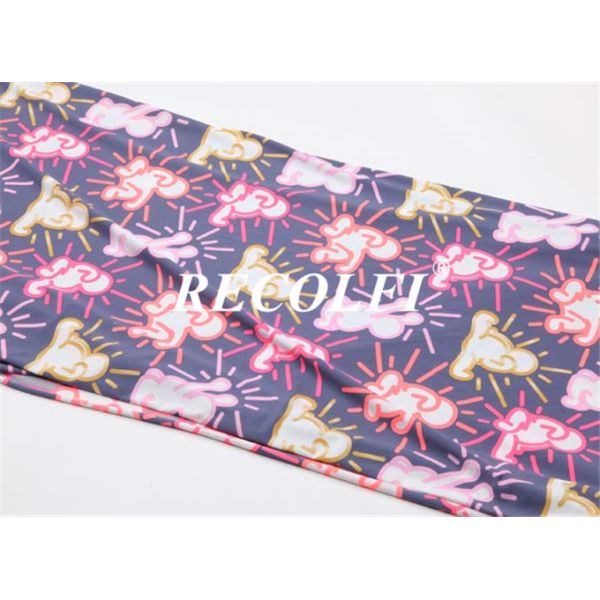Nylon Lycra Activewear Knit Fabric Fully Lined Sustainable For Men Women