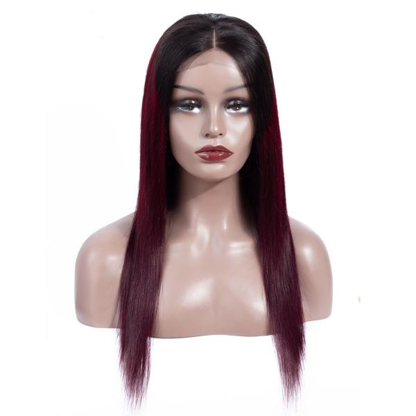 Silky Straight Human Hair Extensions For Ombre Hair No Shedding