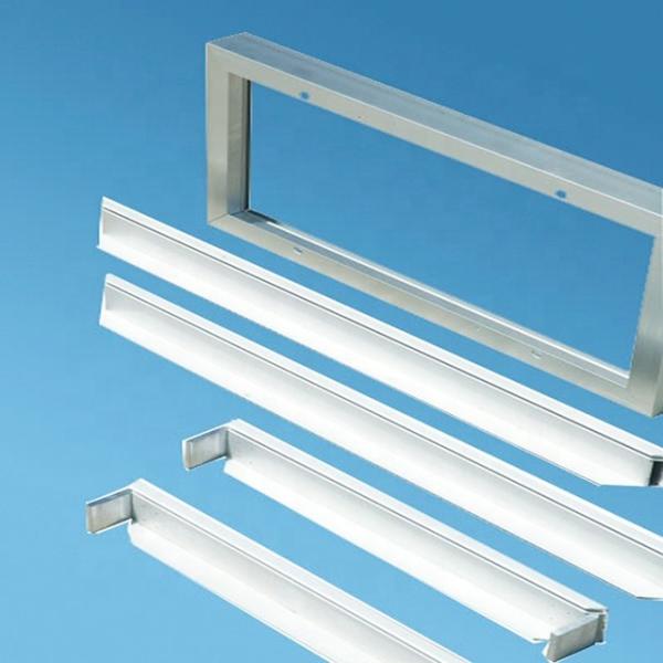Lightweight Square Aluminium Solar Panel Frame  Good Wear Resistance