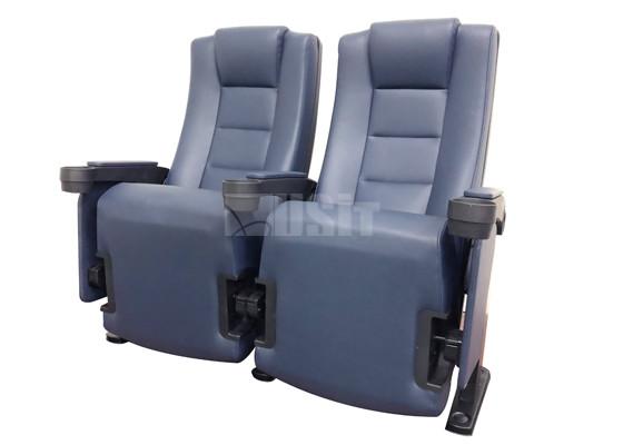 USIT Fire Resistant 3D Leather Theater Seating Folded VIP Stadium Seats