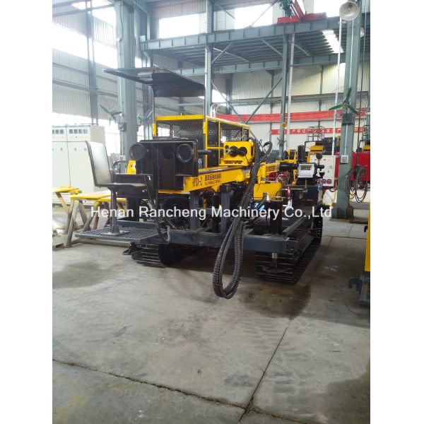 Full Hydraulic Crawler Core Drilling Rig With 74KW Cummins Engine