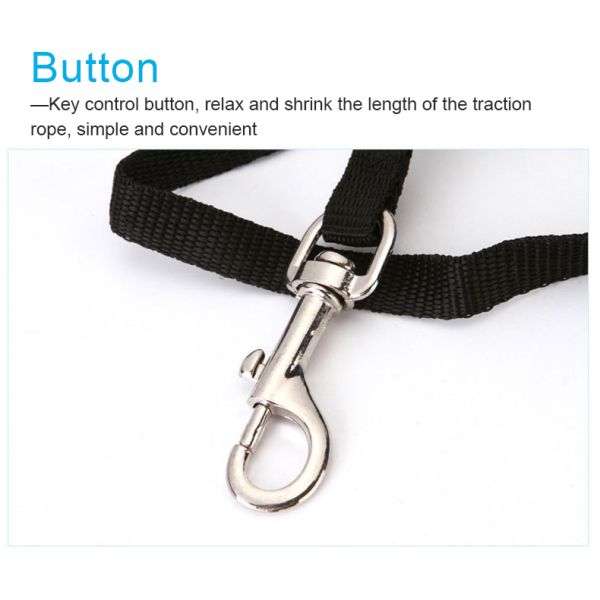 Leash para mascotas lámpara de lujo retráctil de diseño basura universal de limpieza bolsa de caca