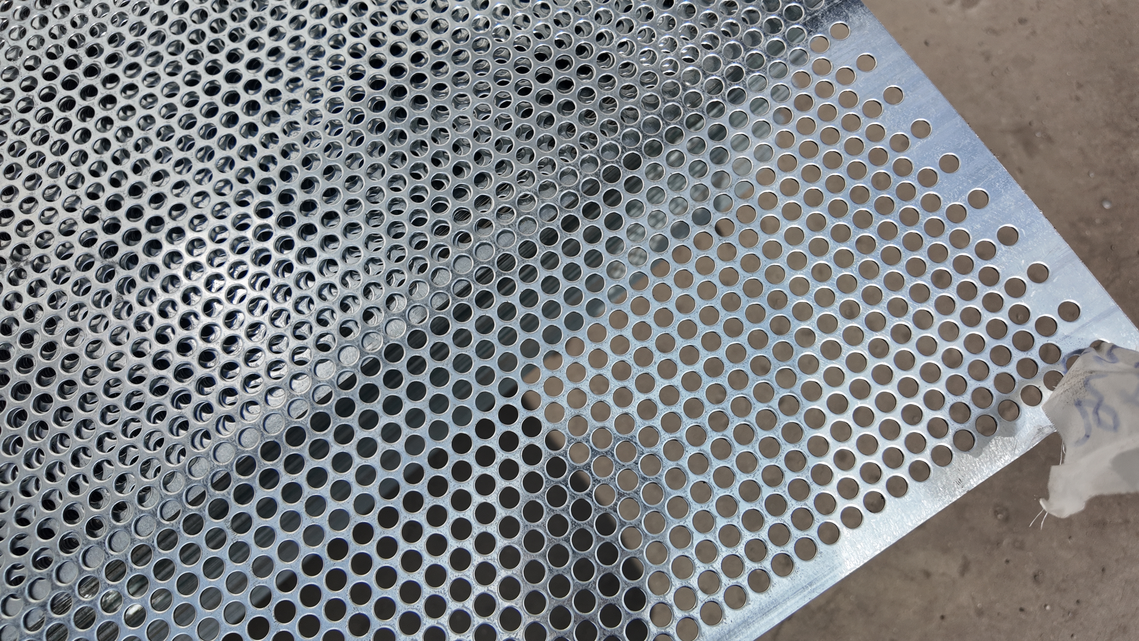All Material Round Hole Perforated Metal Sheet