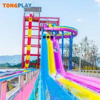 New Design with Slope Slide Color Matching Fun and Exciting Play Slide Amusement Equipment Outdoor Water Playground Water Park