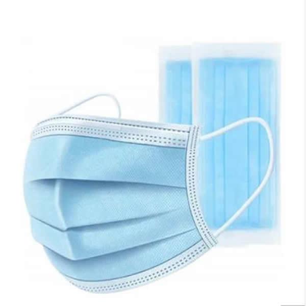 Non Woven Fabric Disposable Face Mask For Adult CE FDA Certificate