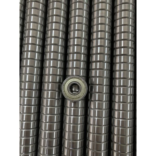 608 ZZ rodamientos de bolas de ranura profunda de alta velocidad sellados simples rodamientos de rodillos de motor eléctrico con ranuras