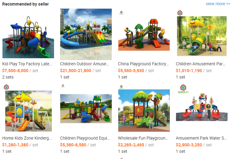 Resort Custom Playground Slides Customizable Design Plastic Play Slide
