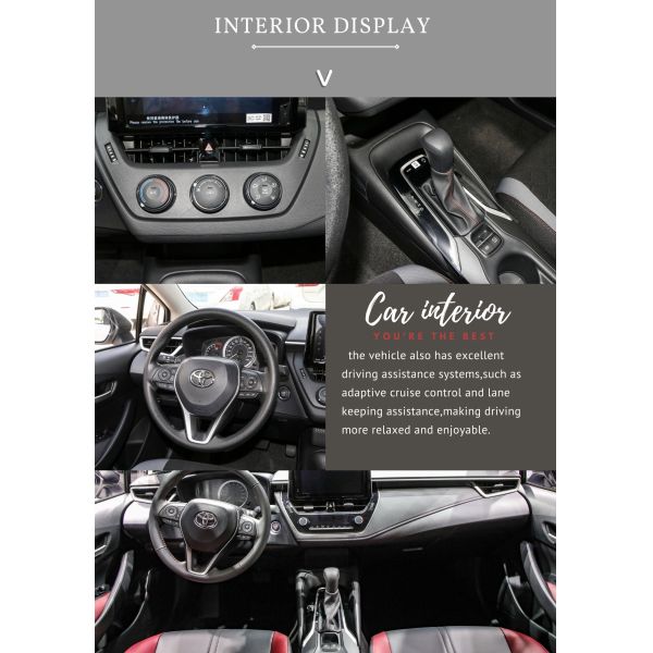 ACC Cruise Control 2023 Toyota Corolla 1.5T CVT Пионер бензиновый седан 5 мест