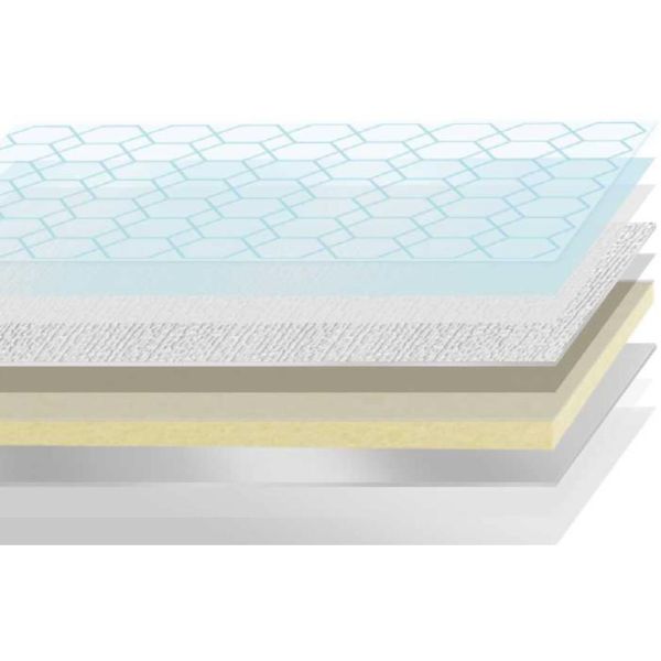 Звуконепроницаемая водонепроницаемая пена самоклеящаяся обои для внутреннего декорации стен