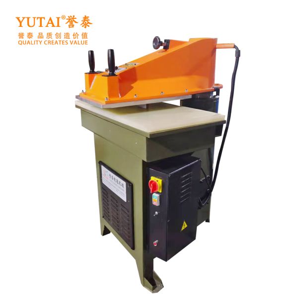 22Ton Hydraulic Die Cutting Machine Designed for Cutting of Leather Plastic Leather Nylon Leather Foam and Other Materials with Consumption