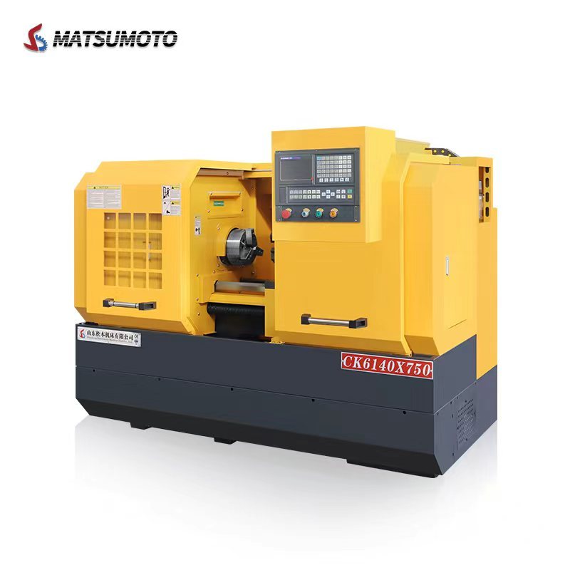 Automatic CK6140 Flat Bed CNC Lathe Machine Stable Horizontal Lathe 1/2/3m