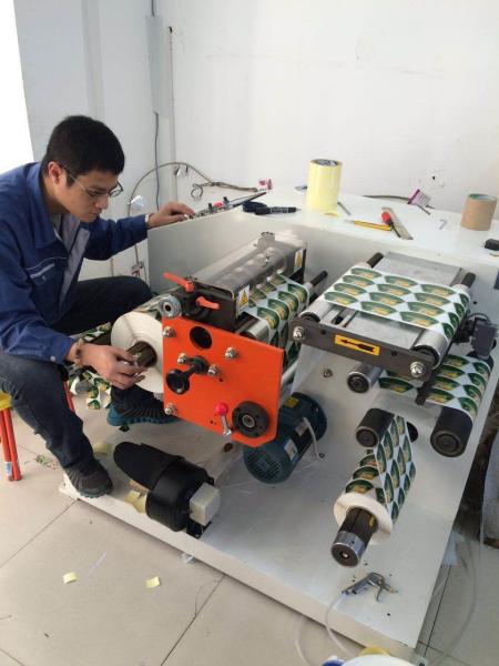 220V 3 Phase Paper Slitting Rewinding Machine 120m/min high speed