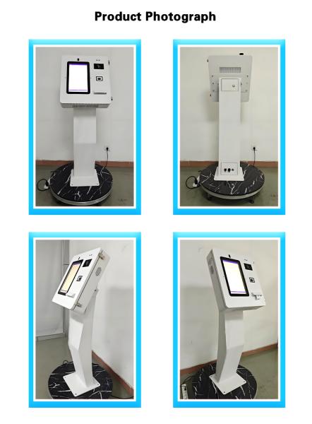 Restaurant Ordering Outdoor Self-service Kiosk  PCAP Touch Screen Self-service Kiosk 15.6 Inch Self-service Pos System