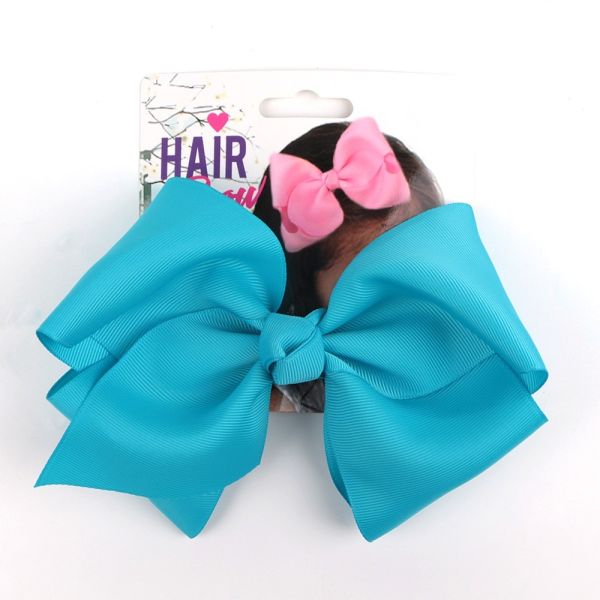 Clip Hair Bow Style Decoration Fancy Grosgrain Ribbon Hair Bows for Girls Hair Ornament