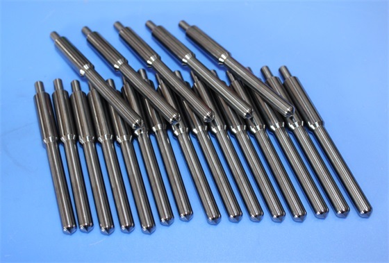 Tungsten Carbide Needle Valve Stems with HRA 89-92 Hardness & Mirror-Polished Finish for Precision Flow Control