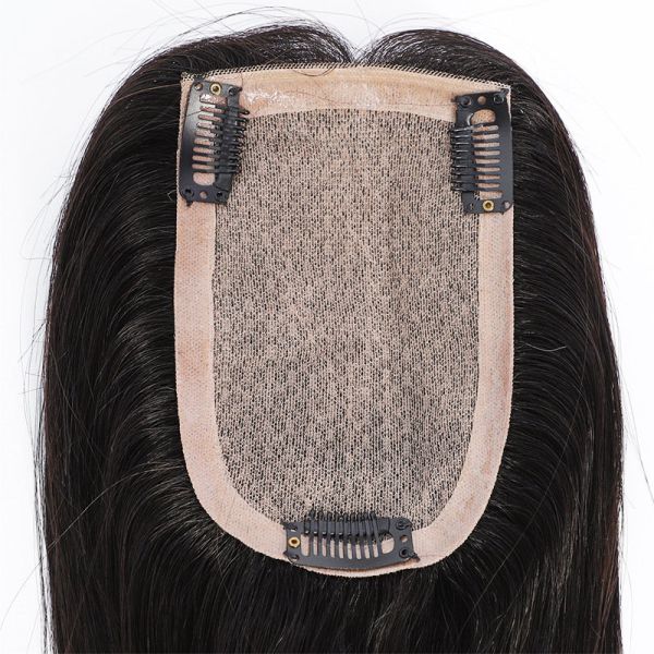 Full Hand Made Long Hair Toupee for Women in Natural Hair Color and Heavy Density