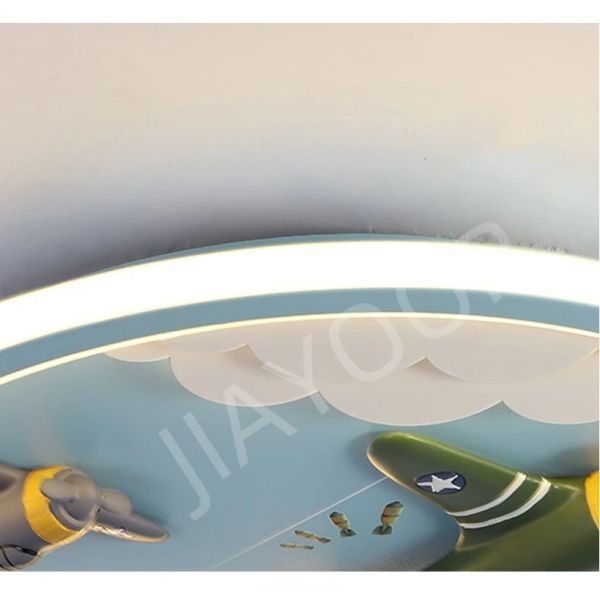 Home Decoration Lighting Modern Lighting Lustre Indoor LED Children Room airplane ceiling light(WH-MA-298)