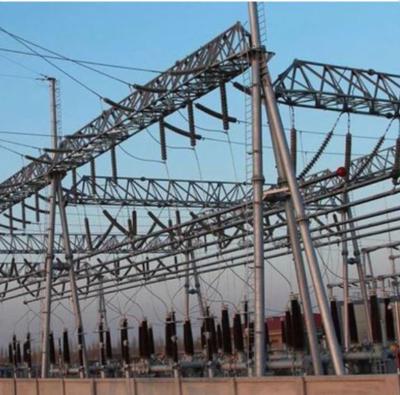 Durable Electricity Substation Anti Seismic Anti Corrosion Substation Steel