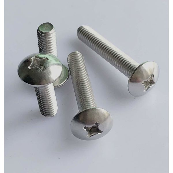 Steel Pan Head Machine Screws Bolts M3 M4 M5 M6 M8 M10 M12 1/4 5/16 3/8 1/2 for 8-32 x 3/4 Inch Drawer Knobs Pull Handle