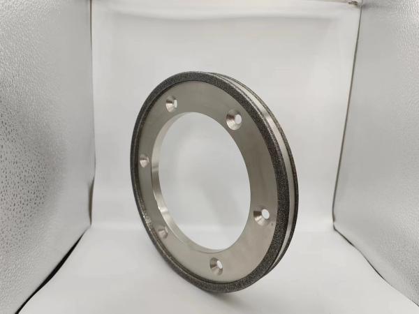 Electro Bonded CBN Grinding Wheel For Cast Iron 6 Holes Diamond Grinder Disc 254mm