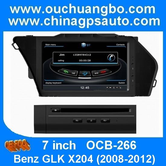 Ouchuangbo S100 In Car Automotivo DVD GPS HeadUnit Auto Radio Stereo For Mercedes Benz GLK X204 2008-2012