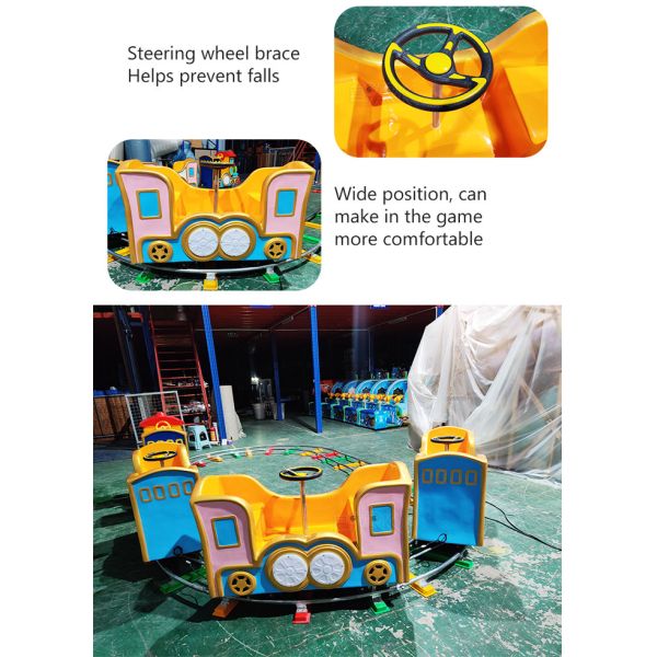Adult Trackless Electric Tour Thomas Track Steam Mini Shuttle Shopping Fiber Glass 7 Seats