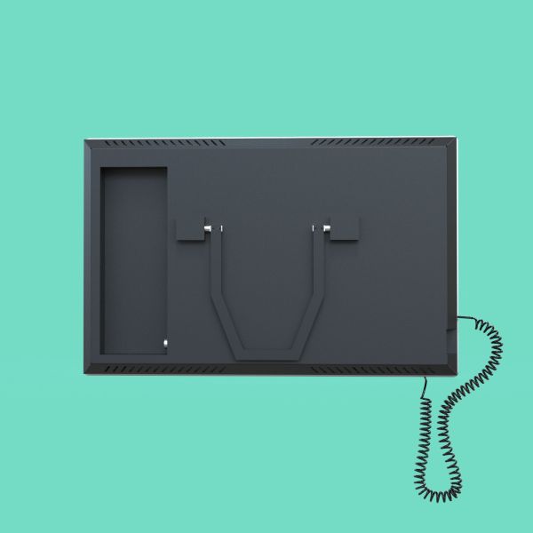 13.3 Wall Mount Video Intercom Property Management Kiosk with Handset