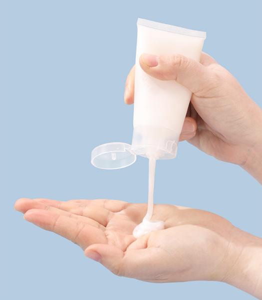Garrafas transparentes do curso do aperto 2oz com Flip Cap