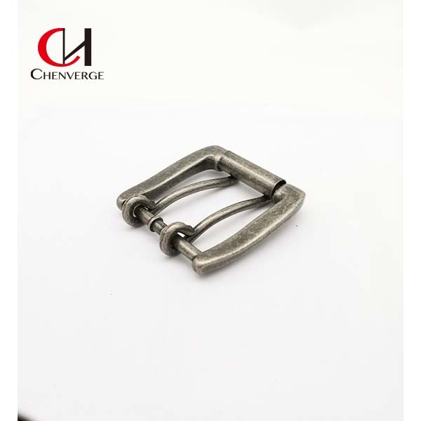 Double Pin Unisex Reversible Belt Buckle Simple Anticorrosive