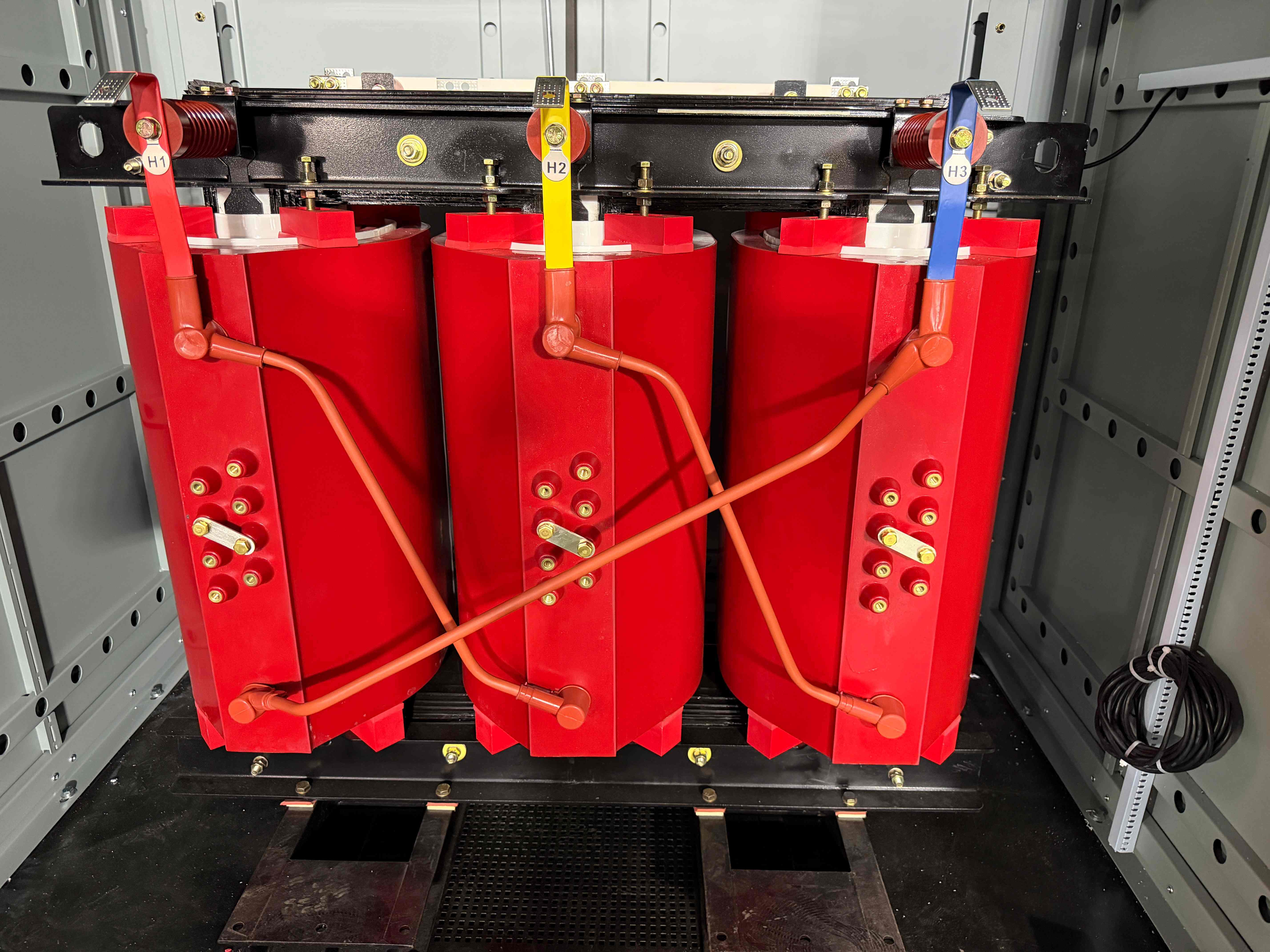 500kVA Cast Coil Dry Type Transformer 12470V to 480Y/277V Three Phase Exposy Resin Transformer for Data Center