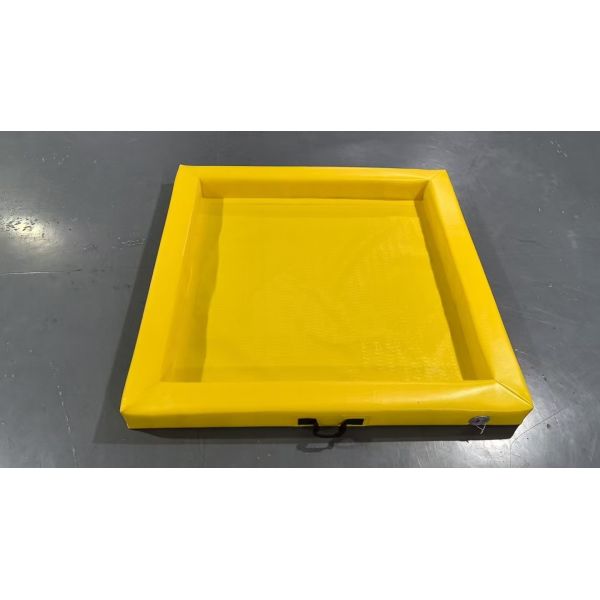 Heavy Duty Oil Containment Basin Waterproof PVC Leak Proof For Industrial Liquid Storage