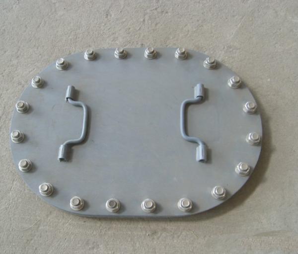 B Type Marine Hatch Cover Flush Type With Bolts Excellent Watertightness
