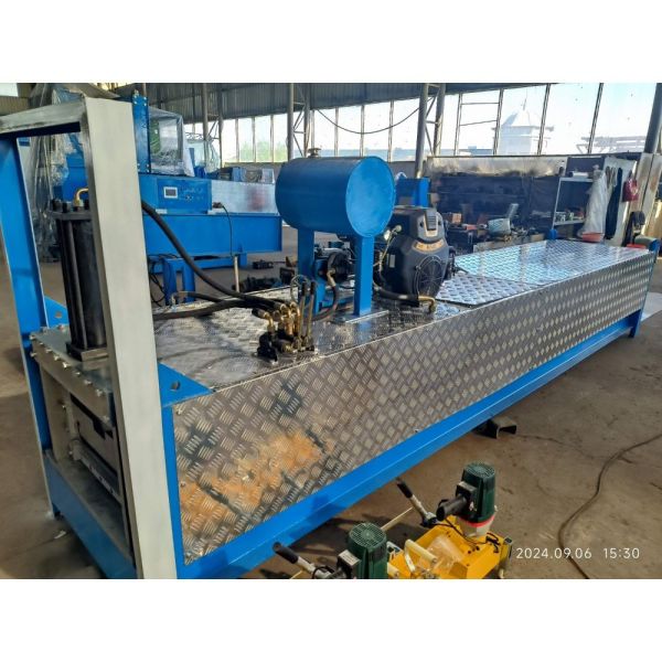 Mexico Roladora Portable KR18 KR24 Beam Standing SSR Roof Sheet Roll Forming Machine