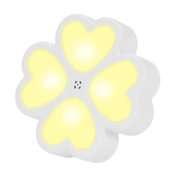 4LEDs Night Light Socket Induction Night Light For Children Room