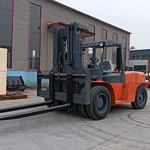 FD100 Diesel Operated Forklift 10000kg ISUZU 6BG1 4m Mast Forklift Counter Balance