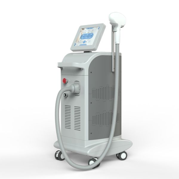 TEC cooling triple wavelength 755 808 1064 painless alexandrite diode laser hair removal