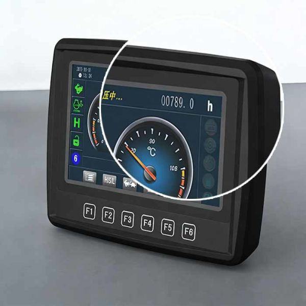 WZB928 7-inch Forklift Display Video Signal Input 2 Channels Engineered For Performance In Logistics And Transportation