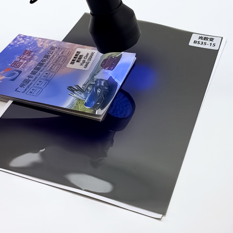 Photochromic Ceramic Window Film 2mil Self-Tinting VLT 35%-15% 98%IRR UV Block