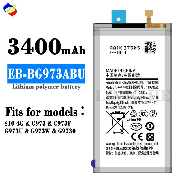 Ori 1 1 3400mAh Battery Cell for Samsung Galaxy S10 EB-BG973ABU Double IC Protection