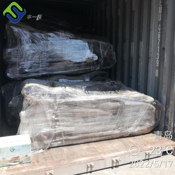 Natural Rubber Marine Salvage Air Lift Bags Customized Size Marine Rubber Airbag