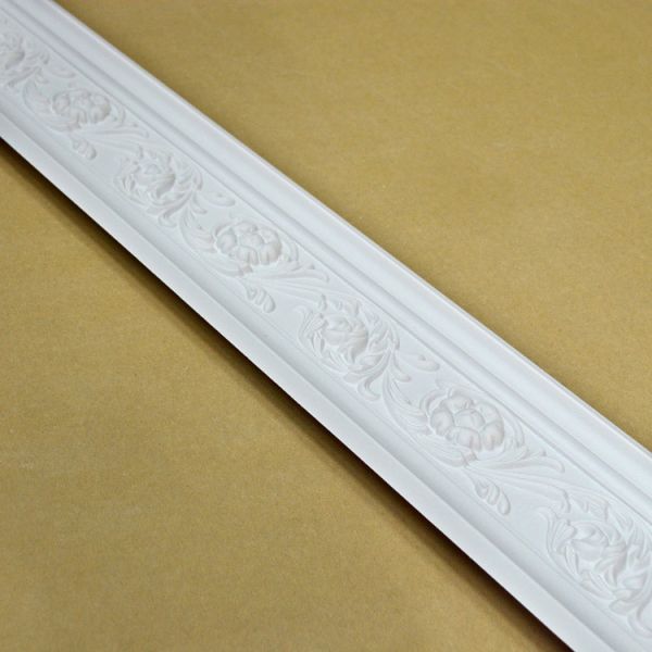 GA-81043 Guaranteed Contemporary Multi-Unit Residential Urethane Fluted Decorative Color Cornice