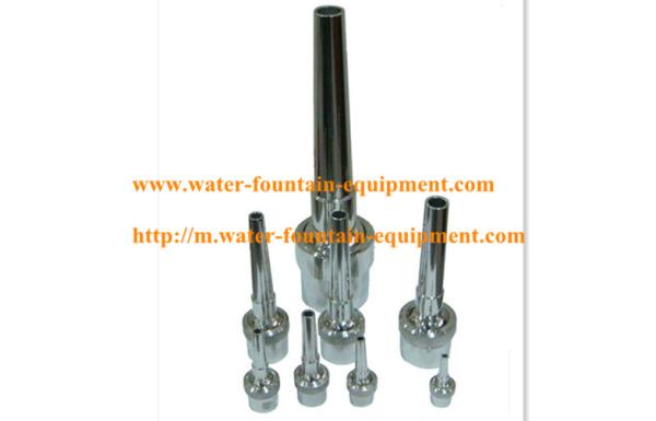 Adjustable Straight Water Fountain Spray Heads For Musical / Dancing Fountains