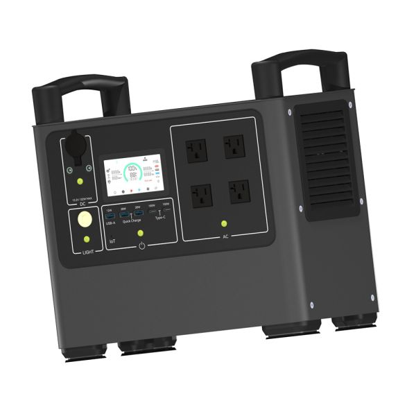 Portable Power Station 2000w High Power Portable Emergency Energy Storage Power Bank