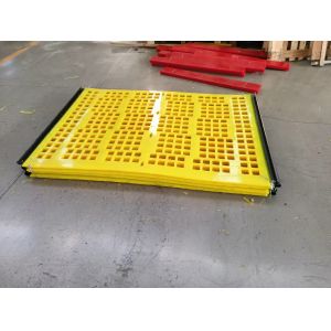 Polyurethane PU Screen Mesh With Hook For Mine Vibrating Screen