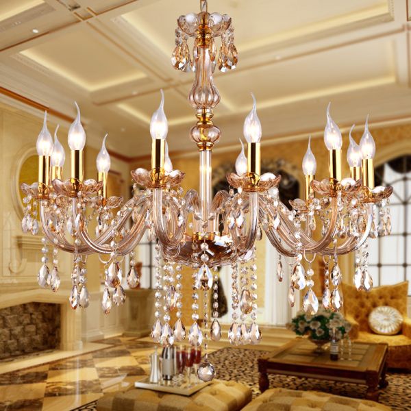 Best Led Candle Chandeliers with K9 Crystal (WH-CY-26)